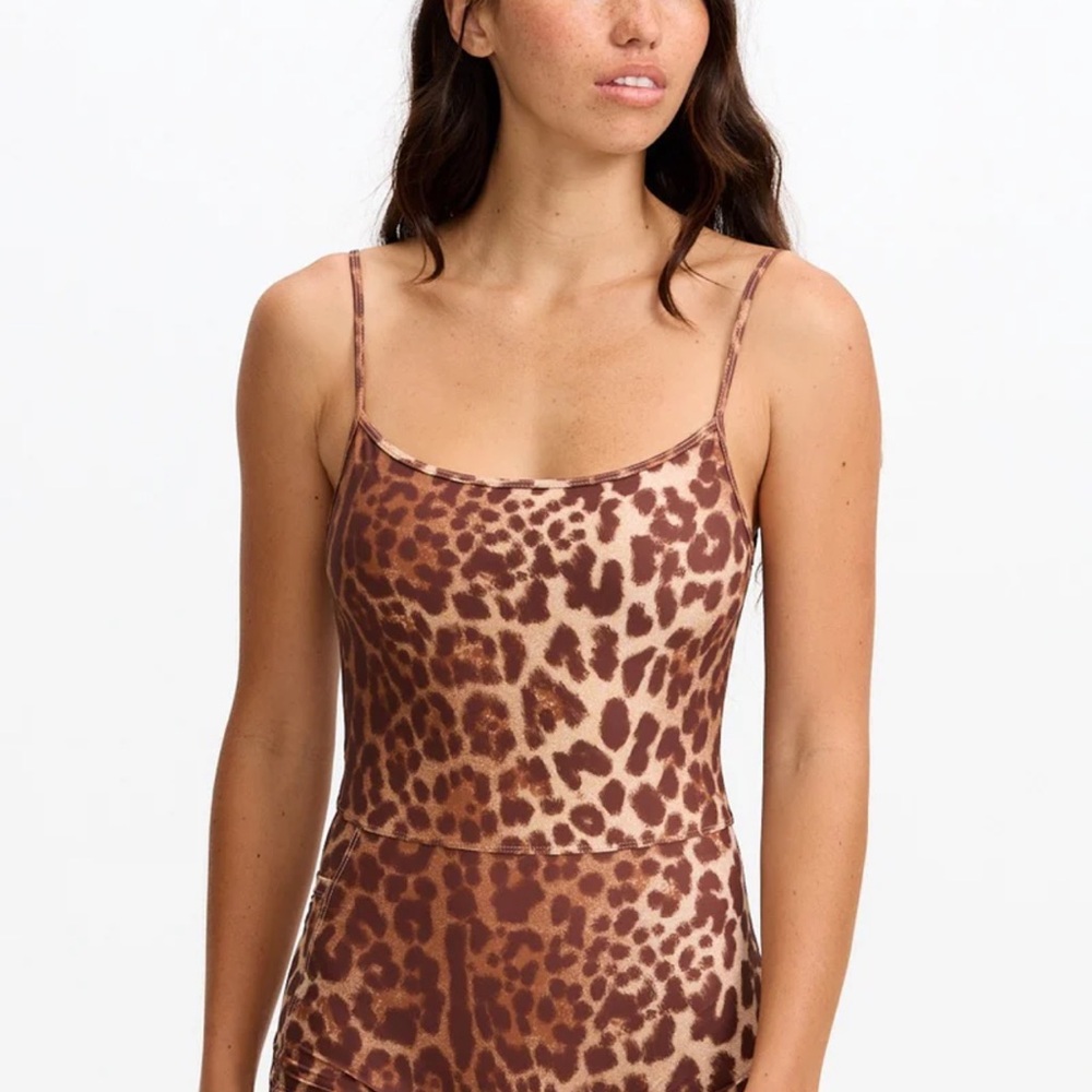 Benoa Swim Leopard Print One-Piece ‘SAHARA’